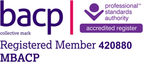 BACP Registered Member 420880 MBACP — Professional Standards Authority accredited register